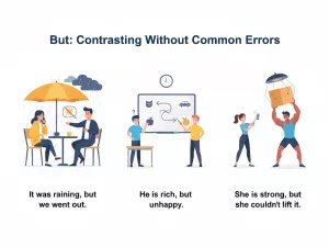 “But” en inglés: contraste sin errores comunes