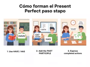 Cómo formar el Present Perfect paso a paso