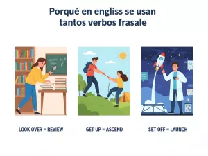 Por qué en inglés se usan tantos verbos frasales