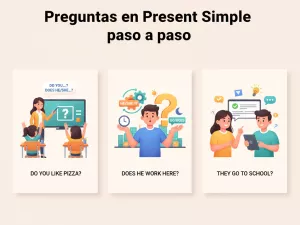 Preguntas en Present Simple paso a paso