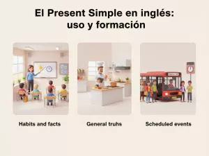 El Present Simple en inglés: uso y formación