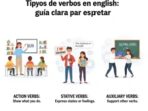 Tipos de verbos en inglés: guía clara para empezar