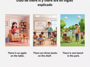 Uso de there is y there are en inglés explicado