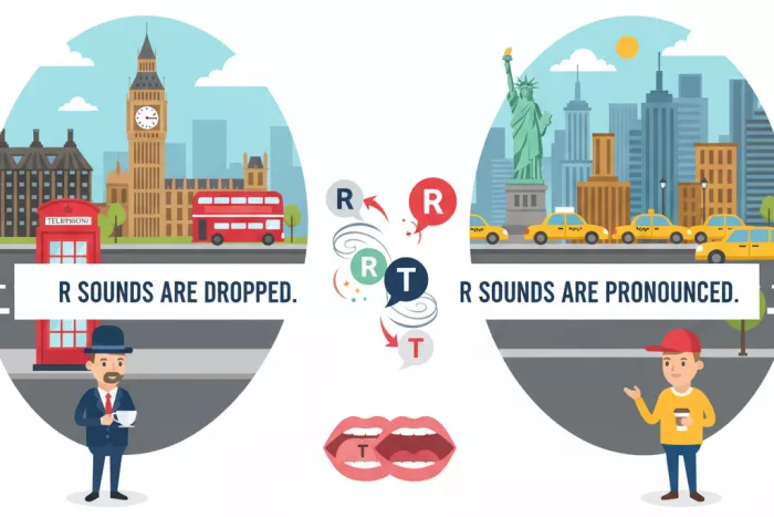 Diferencias de pronunciación: acento británico vs americano
