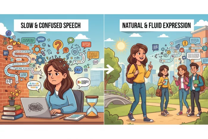 Fluidez en inglés sin traducción mental española