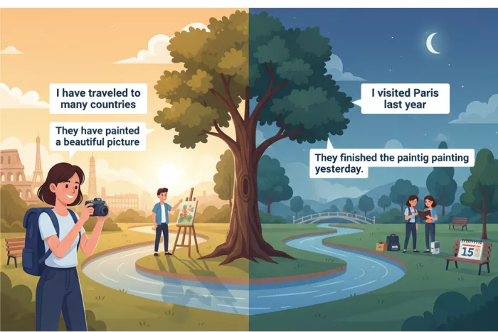 Present Perfect vs pasado simple: efecto presente