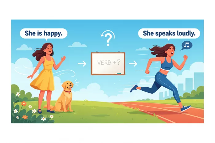 Adjetivos tras el verbo be en inglés