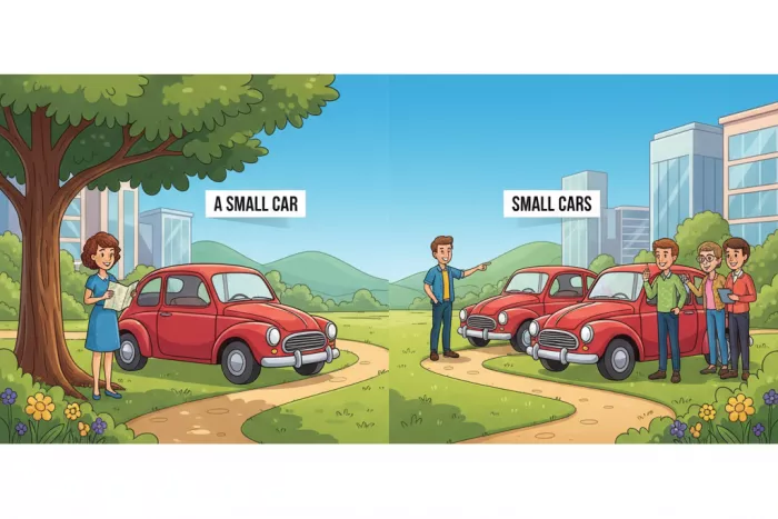 Adjetivos invariables en plural inglés: singular/plural nouns