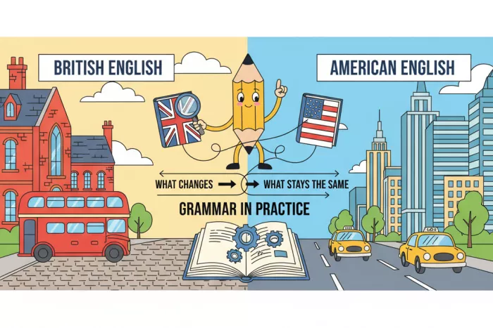 Diferencias gramaticales británico vs americano: prioridades