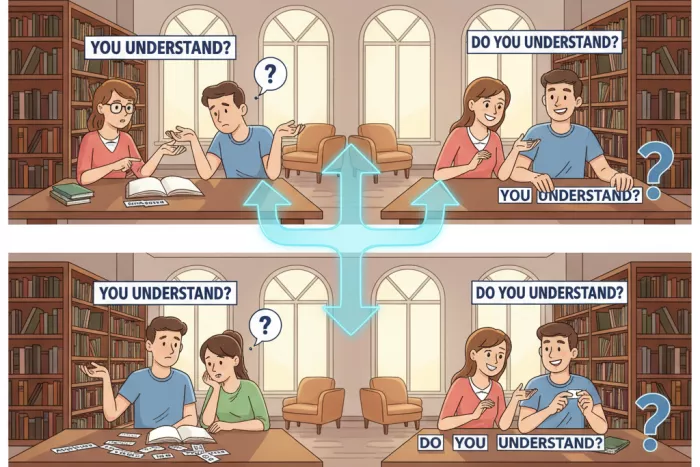 Interrogación en inglés: signo final y orden oracional