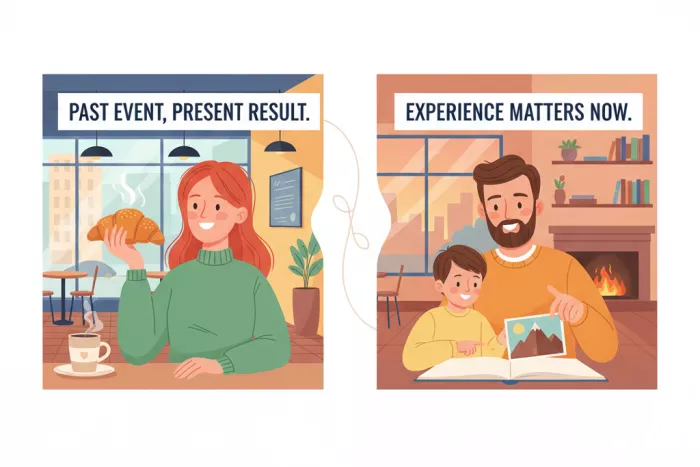 Usos del present perfect: experiencia y resultado vigente