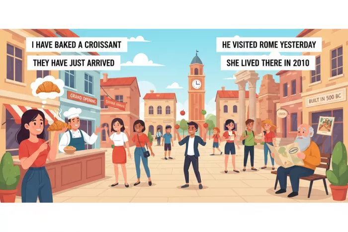 Present Perfect vs pasado simple: uso y contraste