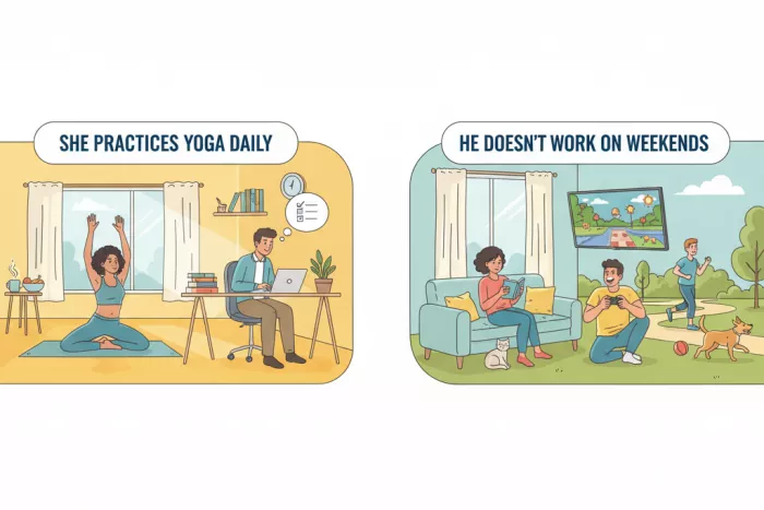Present Simple: rutinas y hábitos diarios en inglés