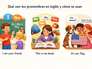 Qué son los pronombres en inglés y cómo se usan