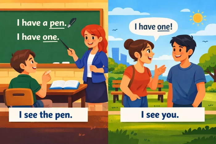 pronombres posesivos en inglés: my, mine y uso