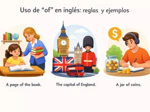 Uso de of en inglés y estructura nominal