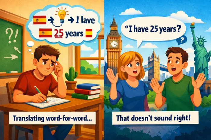 Errores comunes de sustantivos por traducción literal