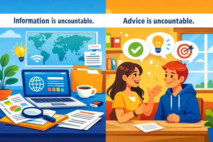 errores comunes con information advice news