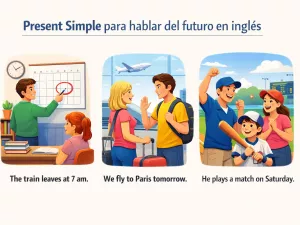Present Simple para hablar del futuro en inglés