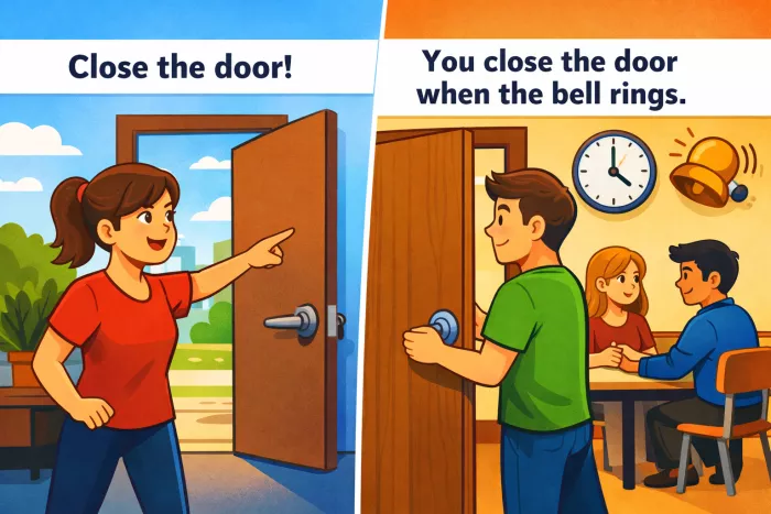 Present Simple e imperativos en inglés