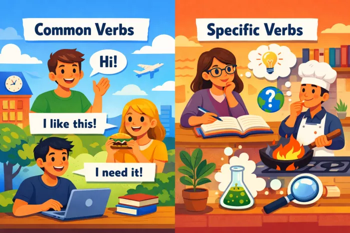 verbos más usados en present simple inglés