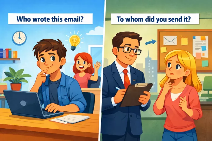 uso correcto de whom en inglés