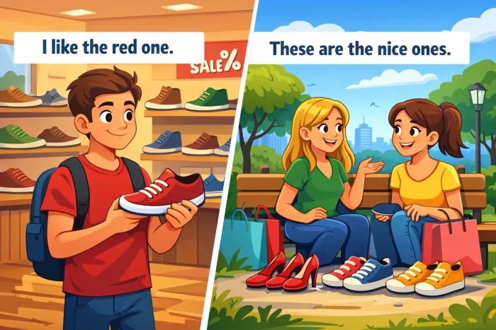 Uso de one y ones en inglés