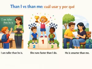 Than I vs than me: cuál usar y por qué