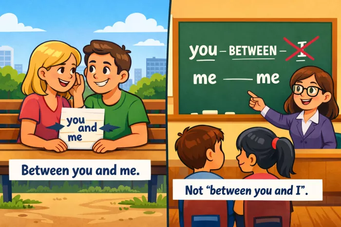regla de pronombres objeto en inglés