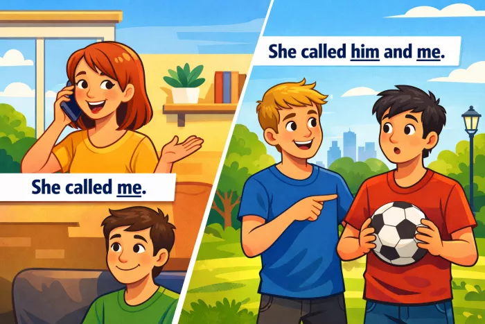 pronombres sujeto y objeto en inglés