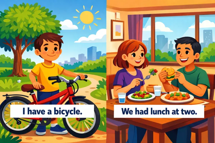 uso del verbo have en inglés