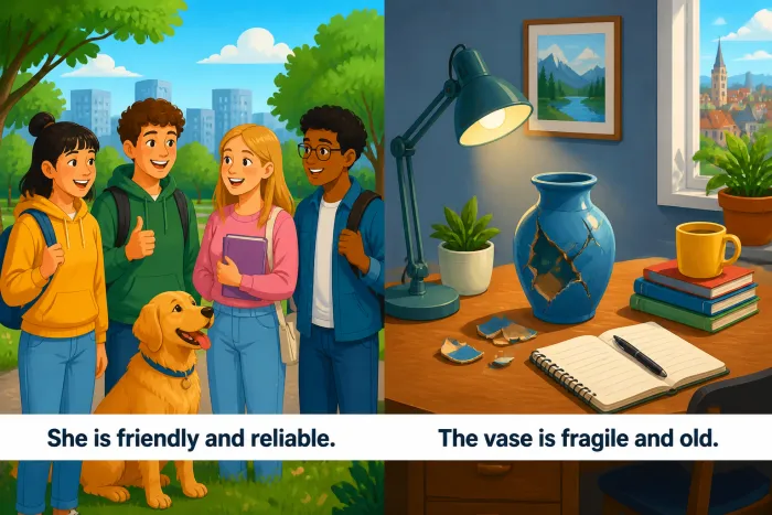 Adjetivos en inglés: función, posición y ejemplos